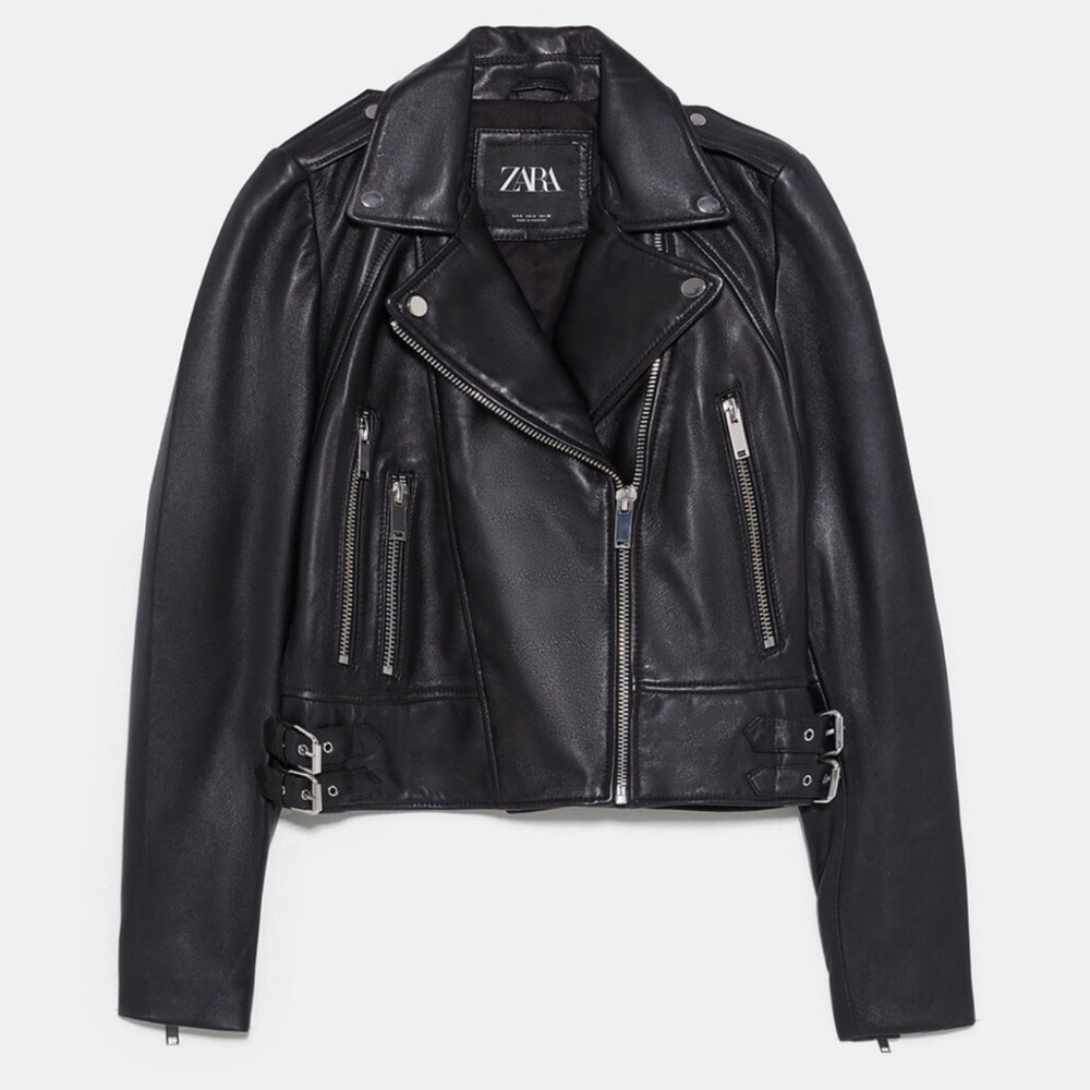 Zara Women's Black Faux Jacket - Picture 1 of 1